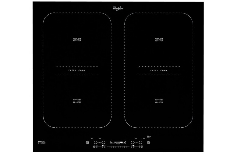 Induction cook top Front on shot