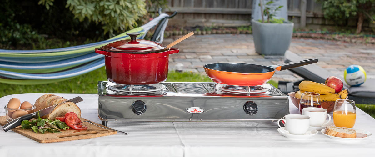Aus Crown Gas burner and cook tops lifestyle advertising