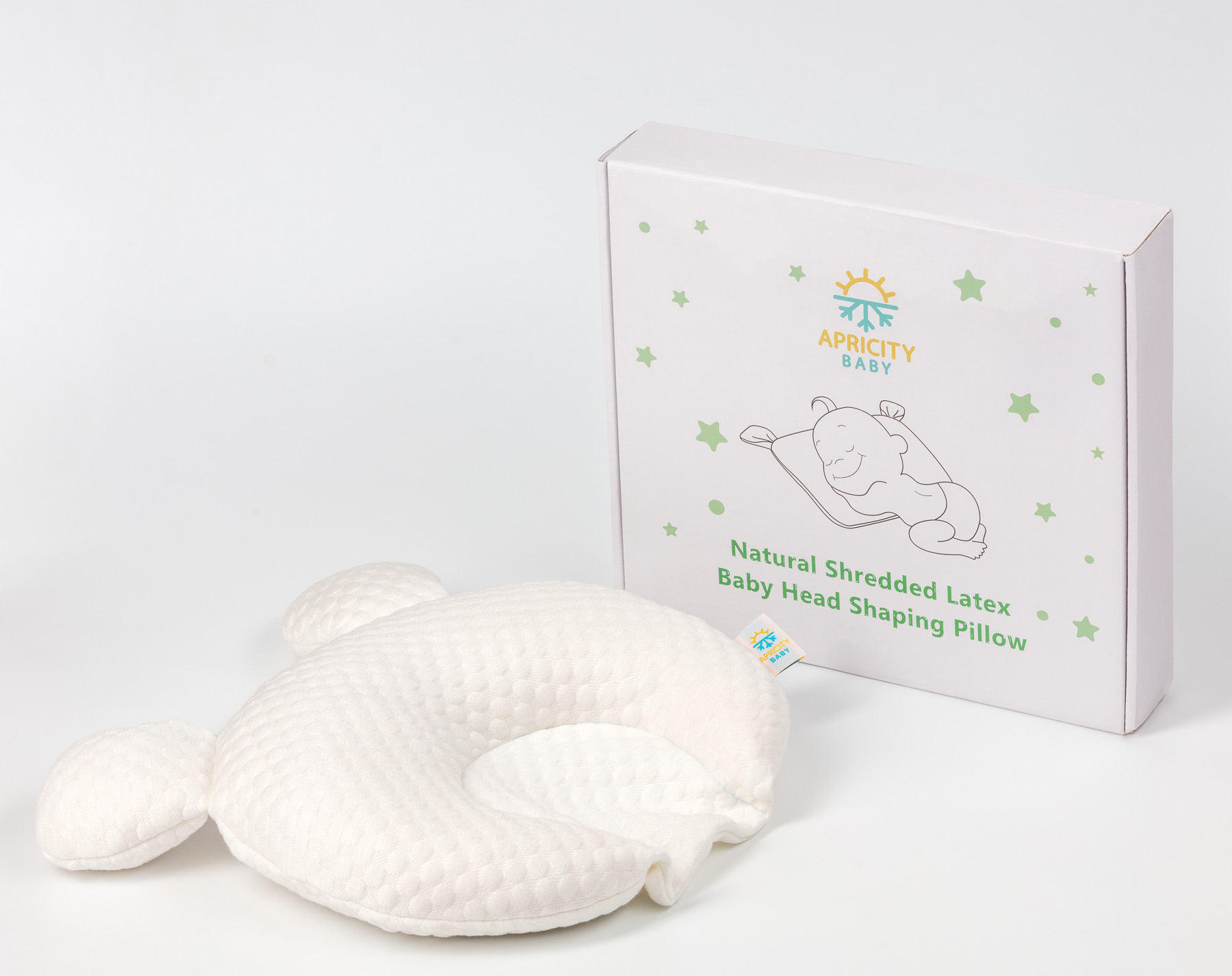 Baby Pillow with box_- Advertising product photography for Amazon