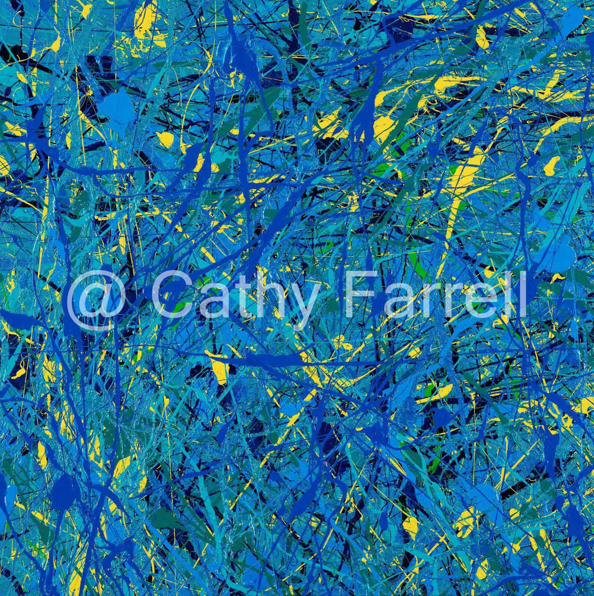 Modern fine art painting reproduction by Cathy