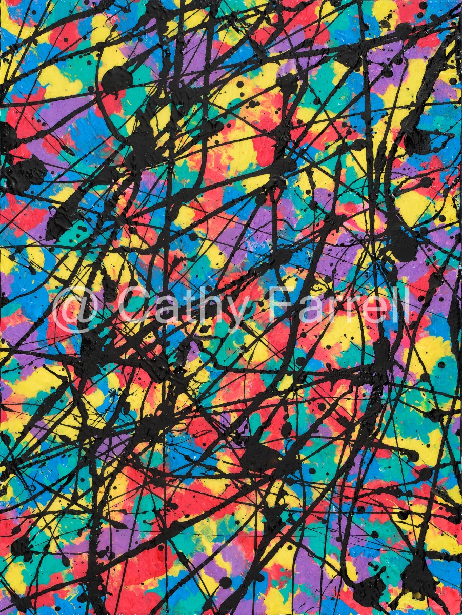Modern fine art painting reproduction by Cathy