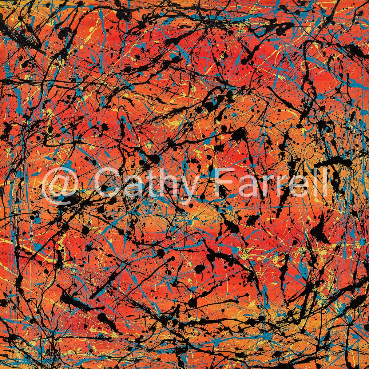 Modern fine art painting reproduction by Cathy